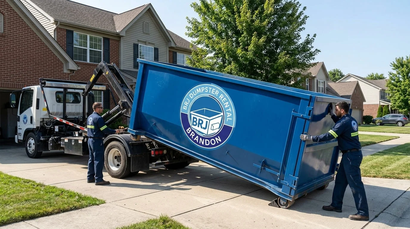Residential Dumpster Rental Brandon FL-img