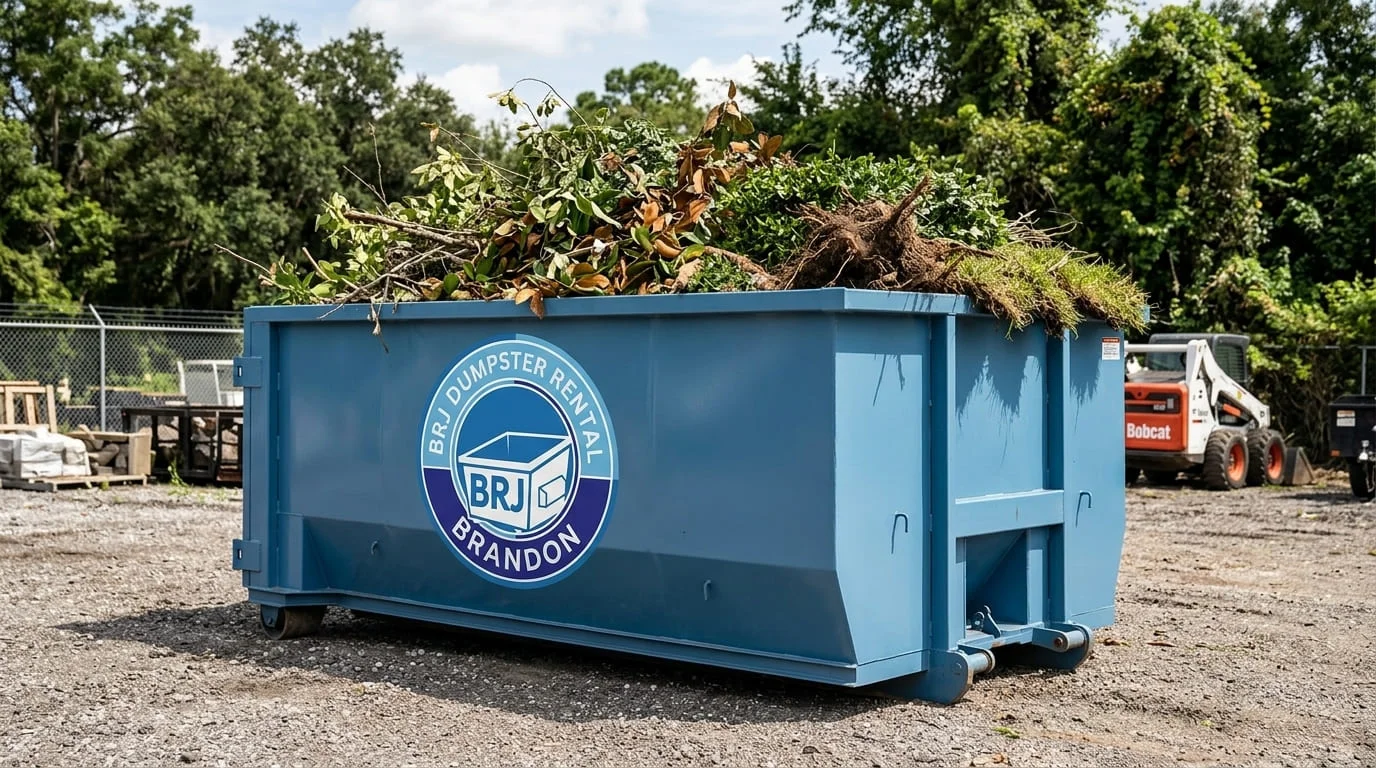Yard Waste Dumpster Rental Brandon-img